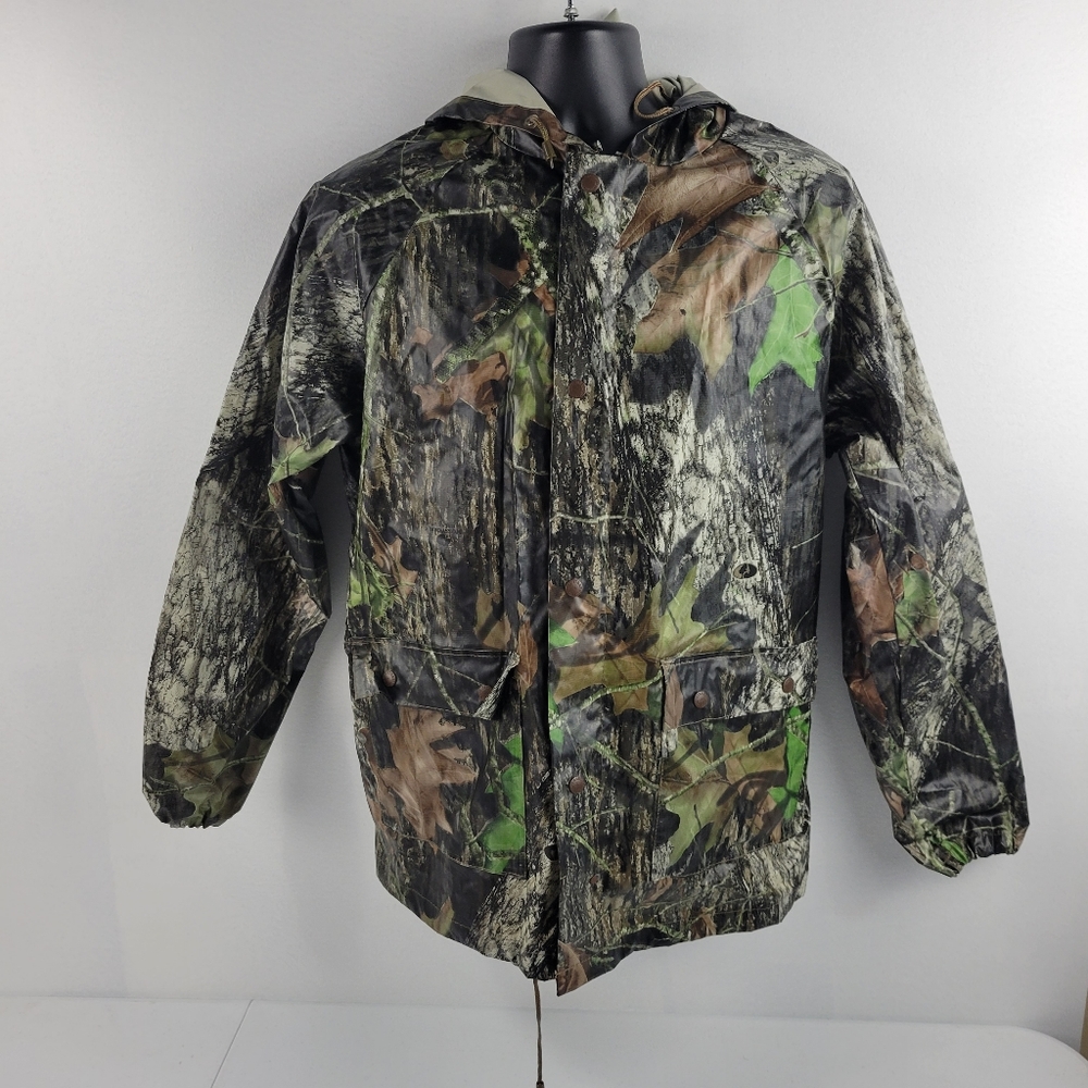 Stearns dry wear rain jacket camouflage 164 mens hunting
